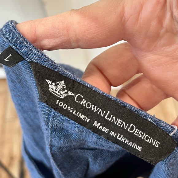 Crown linen design - made in Ukraine - Picture 8 of 9